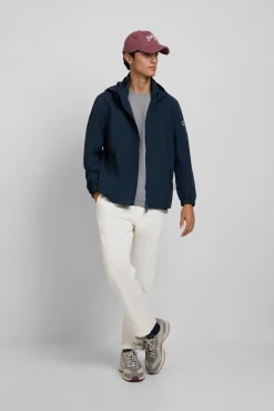 Hombre Silbon Chaquetas>Chaqueta capucha cortavientos