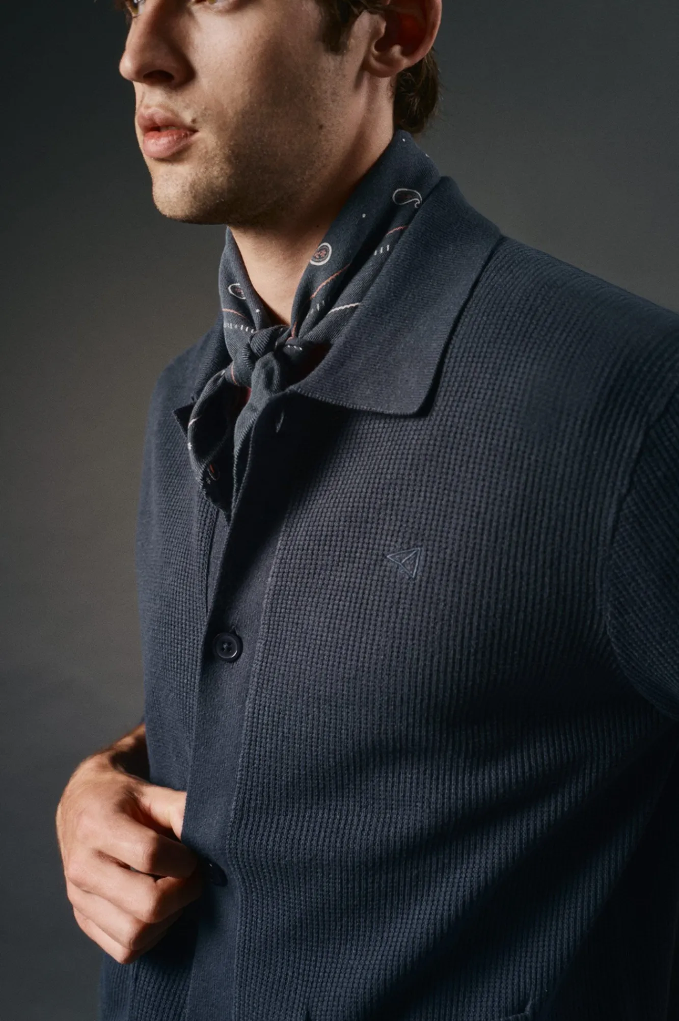 Hombre OOTO Jerséis>Chaqueta con botones