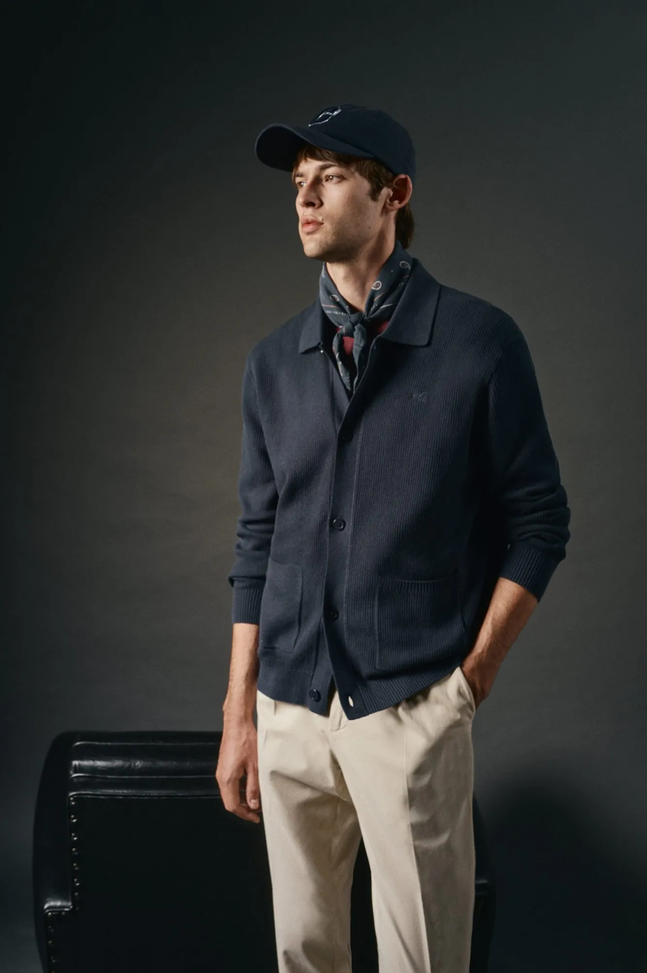 Hombre OOTO Jerséis>Chaqueta con botones