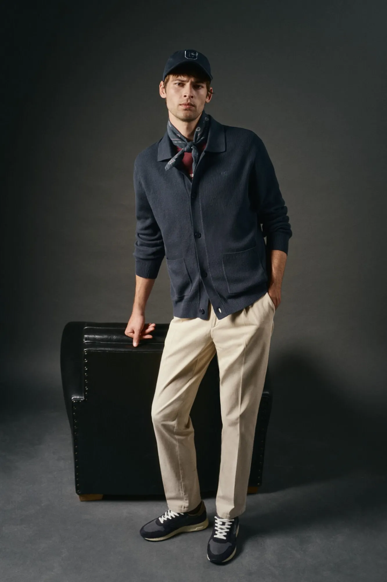 Hombre OOTO Jerséis>Chaqueta con botones