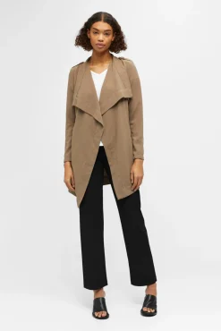 Mujer Object Chaquetas>Chaqueta con cinturón