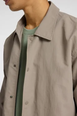 Hombre Selected Chaquetas>Chaqueta corta con cuello confeccionada con materiales reciclados