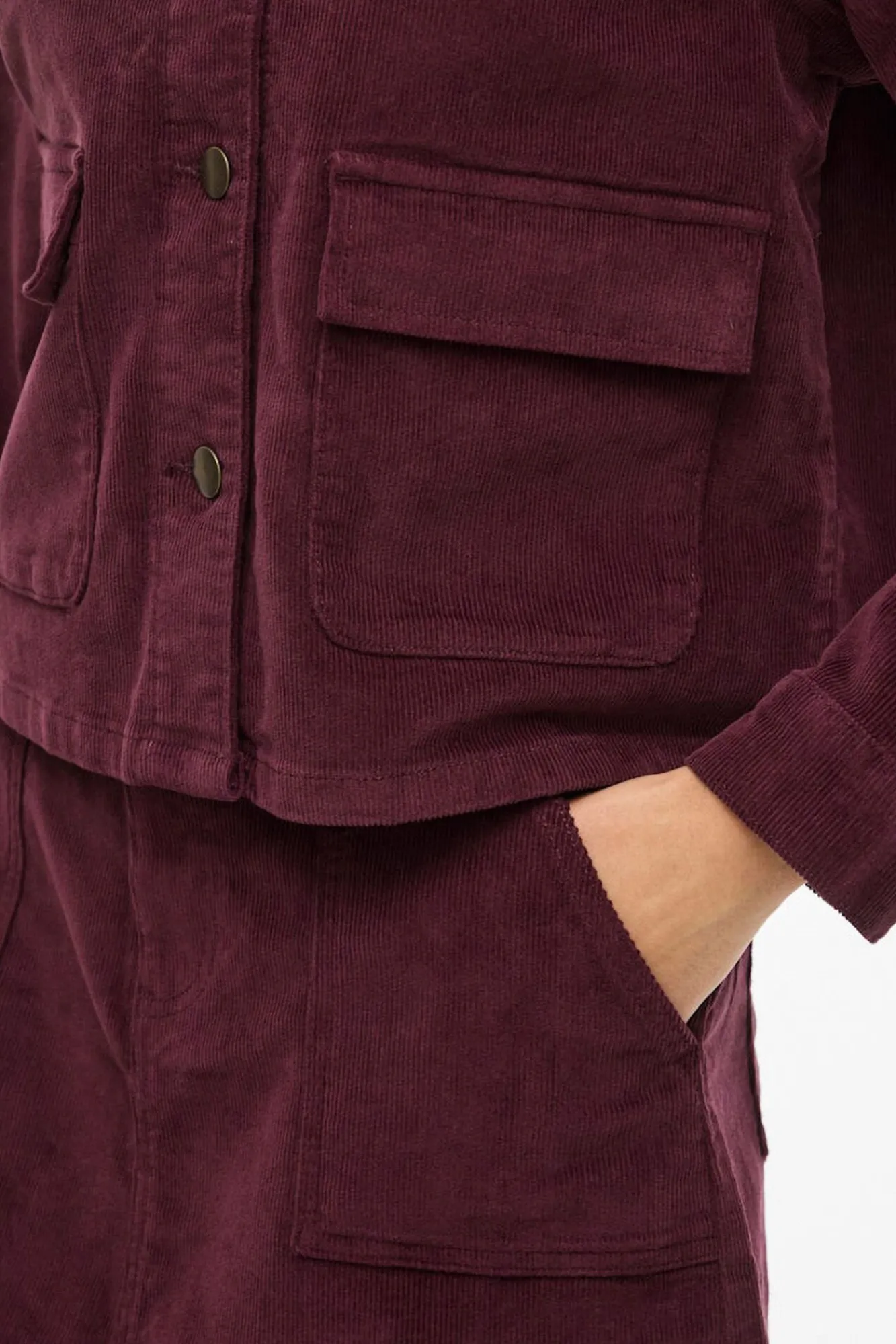 Mujer Vila Chaquetas>Chaqueta corta de pana