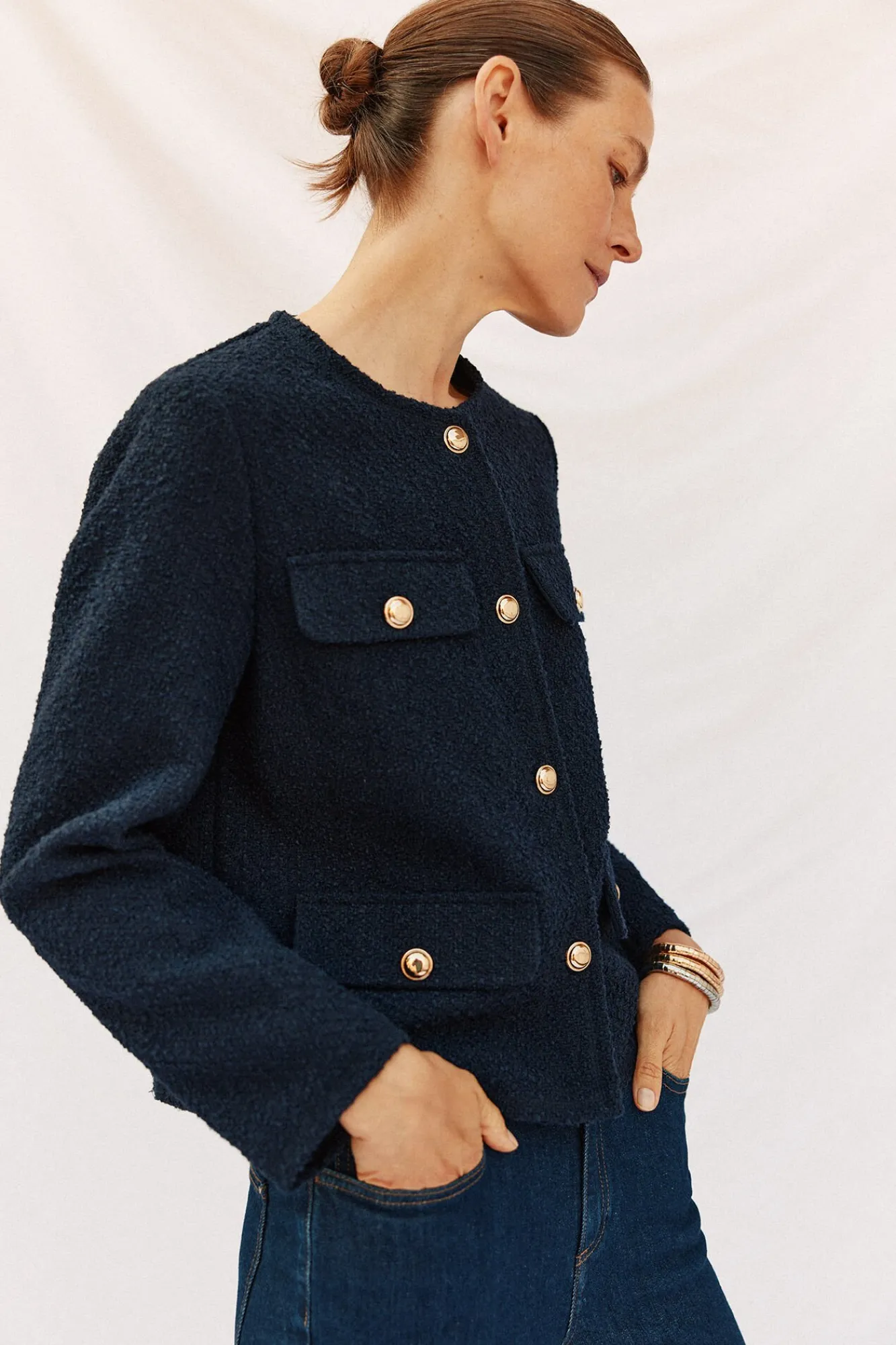 Mujer Cortefiel Chaquetas>Chaqueta de estrucura