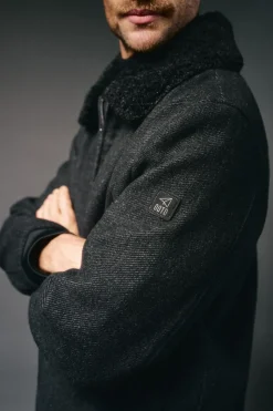 Hombre OOTO Chaquetas>Chaqueta de lana borrego