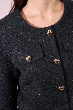 Mujer Molly Bracken Chaquetas>Chaqueta de manga larga detalle corazones