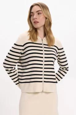 Mujer Vila Jerséis>Chaqueta de punto con viscosa