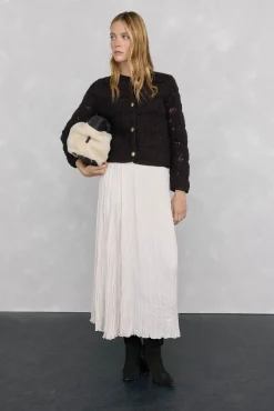 Mujer Pedro del Hierro Jerséis>Chaqueta de punto crochet