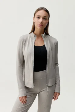 Mujer Born Living Yoga Deporte|Chaquetas>Chaqueta deportiva Gita gris
