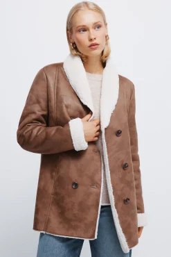 Mujer Springfield Chaquetas>Chaqueta doble faz botones