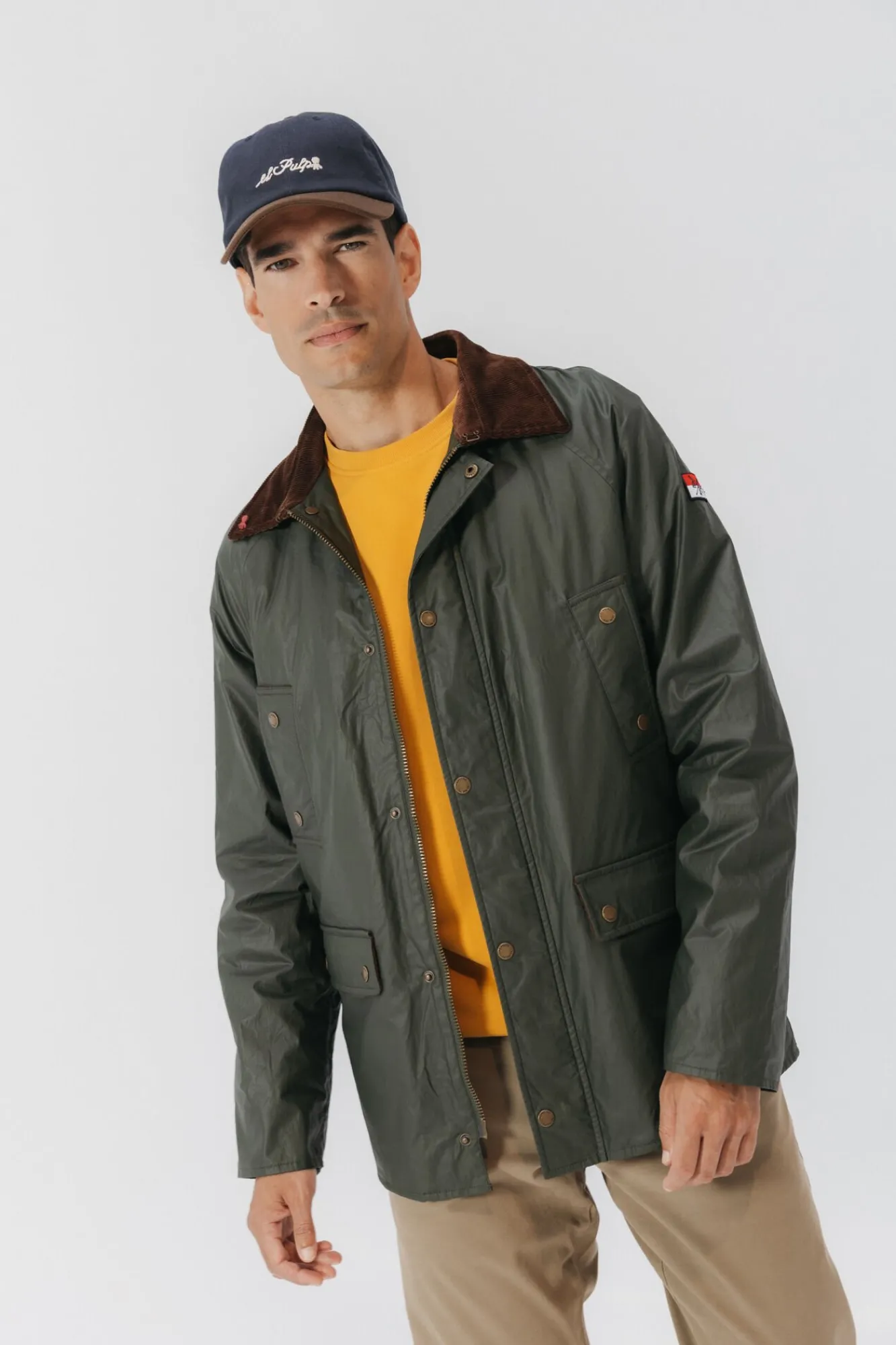 Hombre elPulpo Chaquetas>Chaqueta encerada heritage