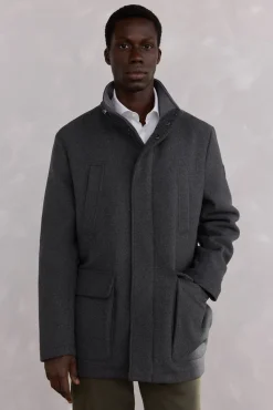 Hombre Pedro del Hierro Chaquetas>Chaqueta lana bolsillos