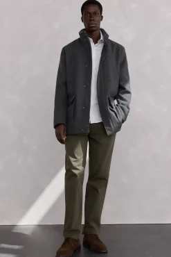 Hombre Pedro del Hierro Chaquetas>Chaqueta lana bolsillos