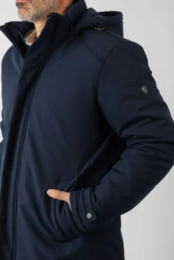 Hombre Privata Chaquetas>Chaqueta larga con capucha