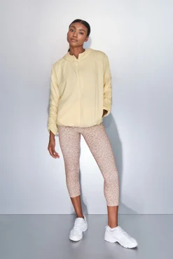 Mujer Dash and Stars Deporte|Chaquetas>Chaqueta ligera reversible capucha amarillo