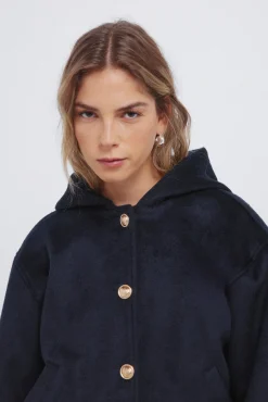 Mujer Springfield Chaquetas>Chaqueta marinera capucha
