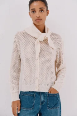 Mujer Cortefiel Jerséis>Chaqueta pañuelo punto