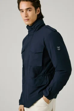 Hombre Pepe Jeans Chaquetas>Chaqueta Sahariana Elástica