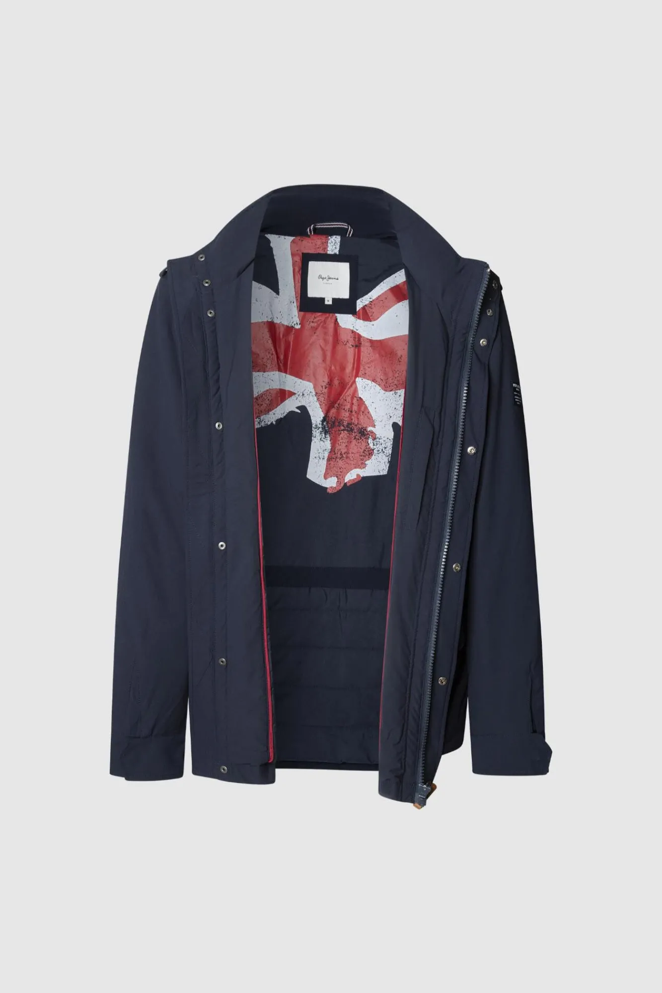 Hombre Pepe Jeans Chaquetas>Chaqueta Sahariana Elástica