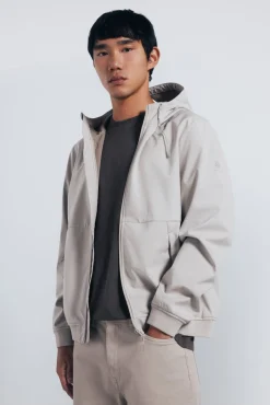 Hombre Springfield Chaquetas>Chaqueta shoftshell capucha