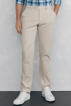 Hombre Pedro del Hierro Pantalones|Chinos>Chino textura regular fit