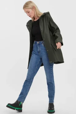 Mujer Vero Moda Chaquetas|Abrigos>Chubasquero corto