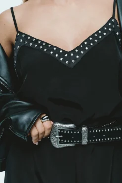 Mujer Springfield Cinturones>Cinturón cowboy tachas