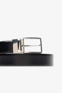 Hombre Cortefiel Cinturones>Cinturón piel reversible