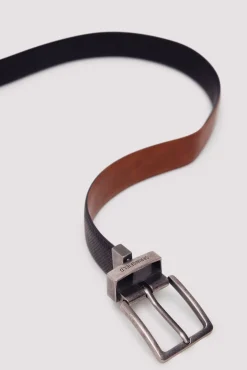 Hombre Springfield Cinturones>Cinturón reversible microperforado