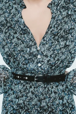 Mujer Springfield Cinturones>Cinturón tachas metálicas