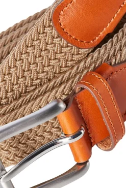 Hombre Jack & Jones Cinturones>Cinturón trenzado elástico