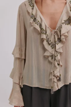 Mujer Hoss Intropia Blusas>Clotilde. Blusa romántica