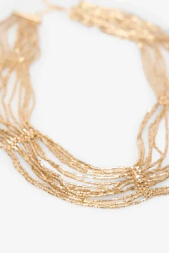 Mujer Cortefiel Joyería Y Bisutería>Collar multiple de cuentas