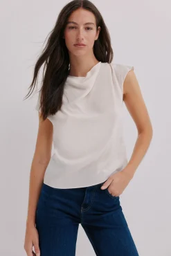 Mujer Hoss Intropia Blusas>Constance. Blusa drapeada