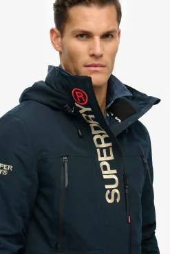 Hombre Superdry Sudaderas>Corta-viento Hood ultimate emb