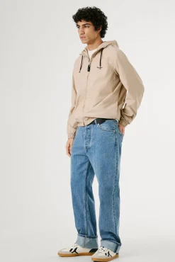 Hombre Pepe Jeans Chaquetas>Cortavientos con logo en el pecho.