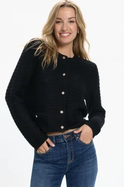 Mujer Vero Moda Jerséis>Cárdigan botones plateados