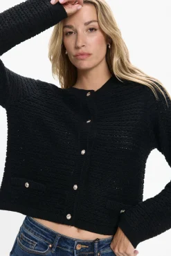 Mujer Vero Moda Jerséis>Cárdigan botones plateados