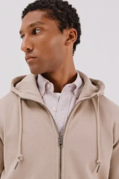 Hombre Cortefiel Jerséis>Cárdigan con capucha