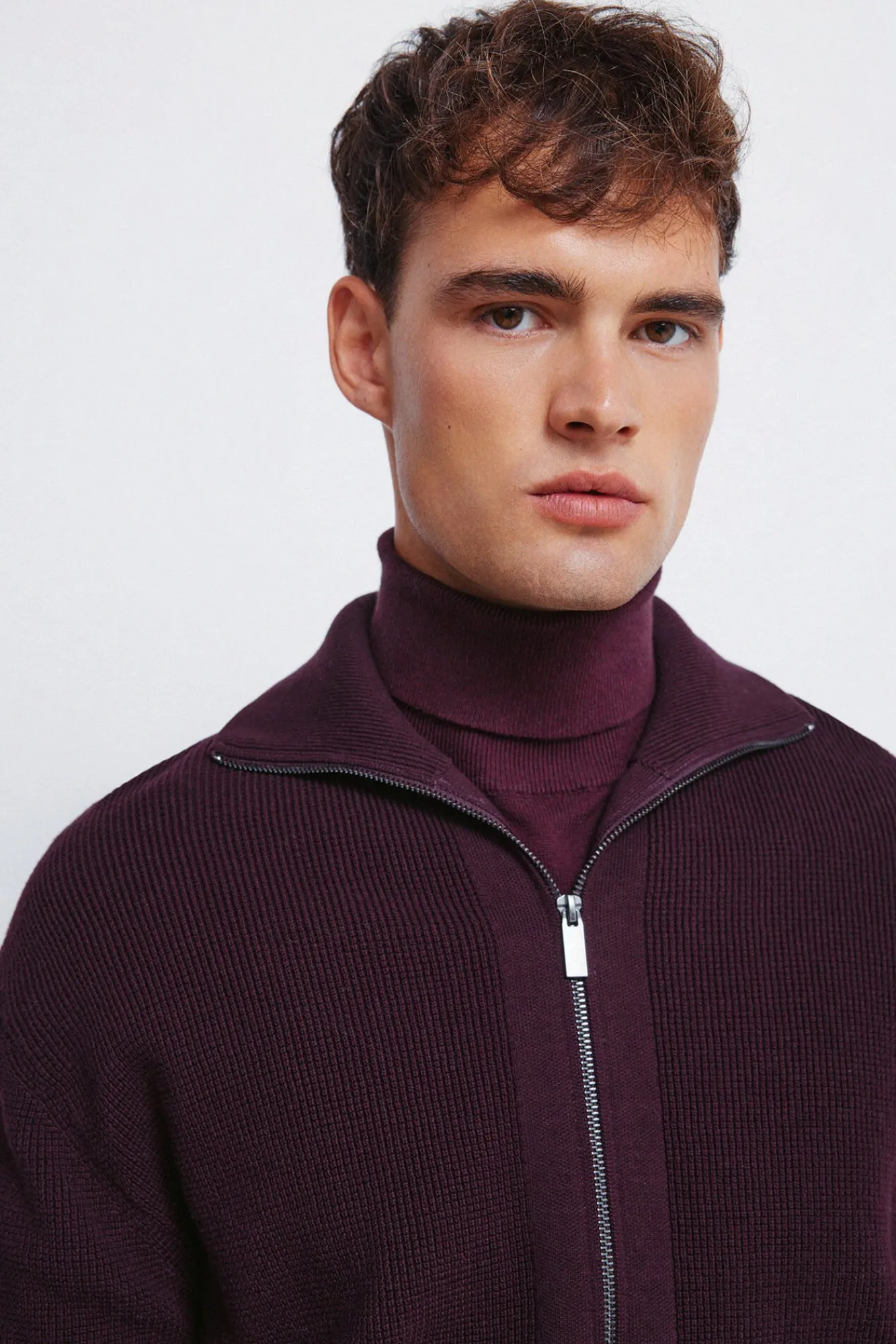 Hombre Springfield Jerséis>Cárdigan cremallera