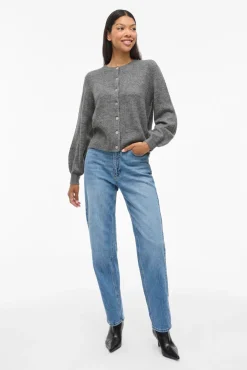 Mujer Vila Jerséis>Cárdigan de punto abotonado