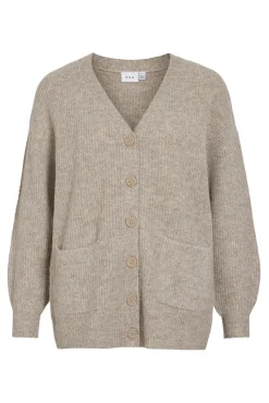Mujer Vila Jerséis>Cárdigan de punto canalé