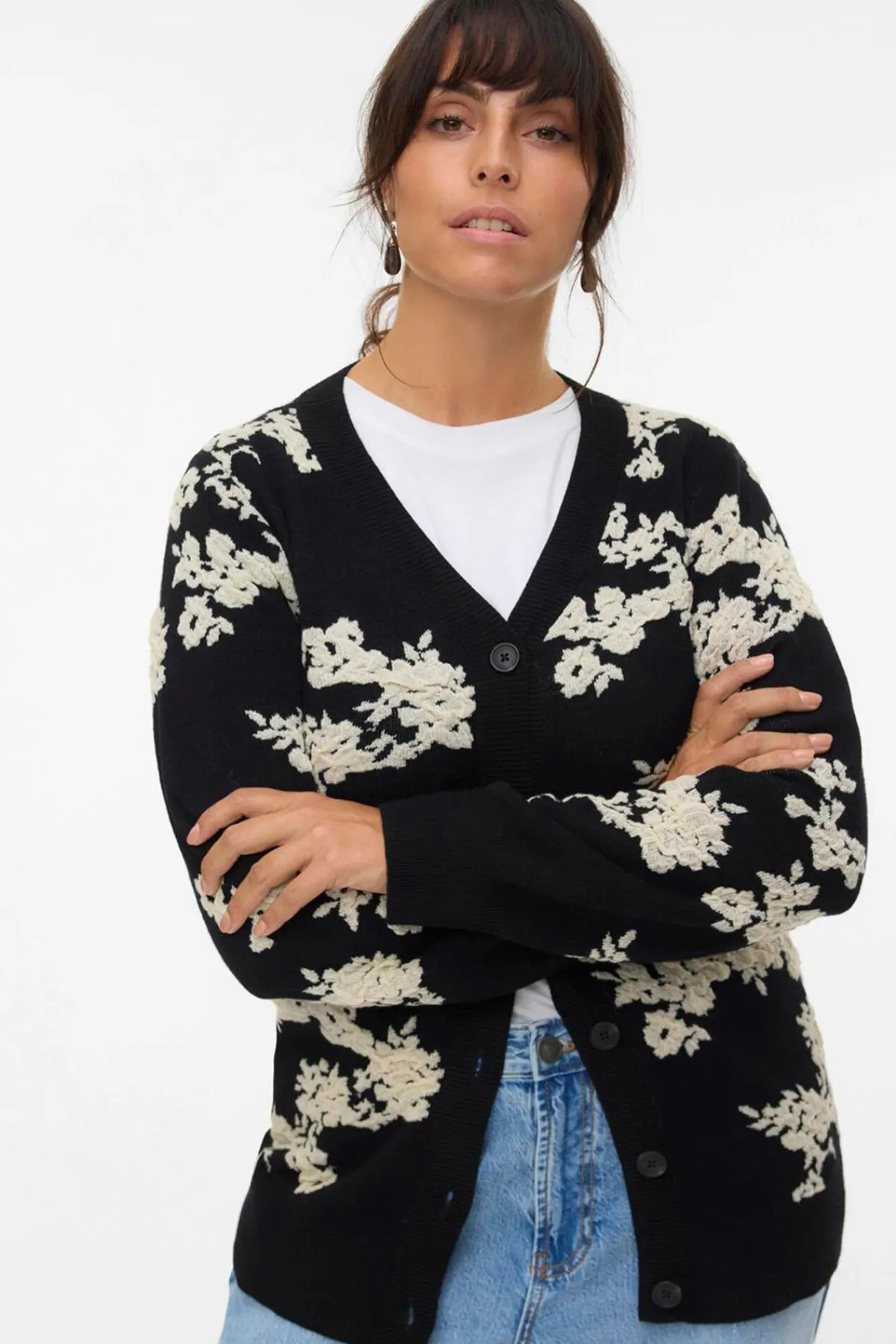 Mujer Vero Moda Curve Jerséis>Cárdigan de punto Curve