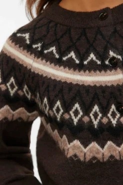 Mujer Vero Moda Jerséis>Cárdigan de punto greca