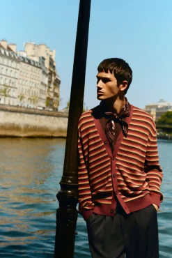 Hombre Springfield Jerséis>Cárdigan estructura botones