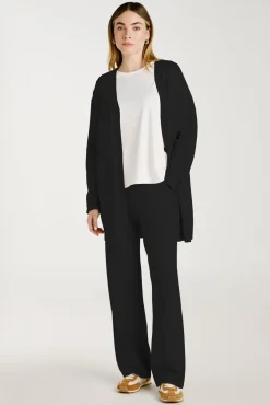 Mujer Vila Jerséis>Cárdigan largo de punto con viscosa