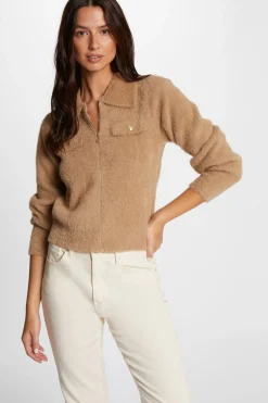 Mujer Morgan Jerséis>Cárdigan manga larga cuello de solapa