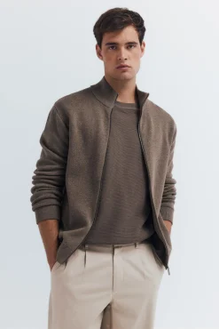 Hombre Springfield Jerséis>Cárdigan milano cremallera