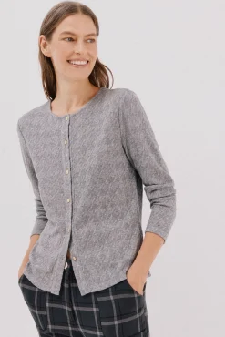 Mujer Cortefiel Jerséis>Cárdigan pata de gallo