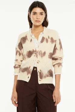 Mujer System Action Jerséis>Cárdigan punto estampado